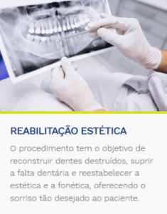 reabilitação estética